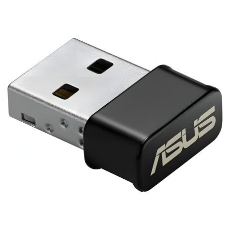 Wi-Fi адаптер USB-AC53 Nano ASUS, USB, 867mbps, 2.4G/5G, MIMO, MU-MIMO (90IG03P0-BM0R10)