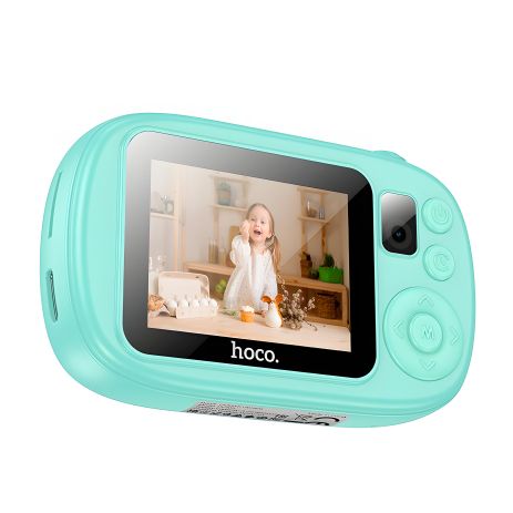 Фотоапарат дитячий Hoco DV205, 20MP, 720P, 600mAh, TF (до 64ГБ), блакитний
