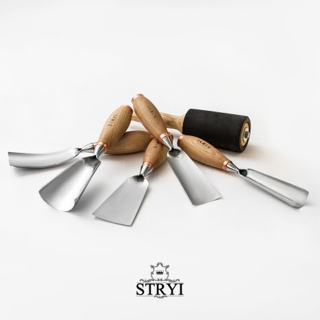 Набор стамесок для скульптурной и объёмной резьбы по дереву STRYI | 6 предметов, арт 505004