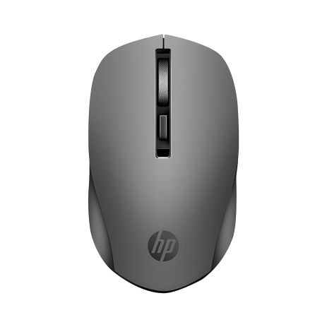 Беспроводная HP S1000 плюс молчание 2,4 ГГц с USB -приемником и тихими черными кнопками Беспроводная HP S1000 плюс молчание 2,4 ГГц с USB -приемником и тихими черными кнопками