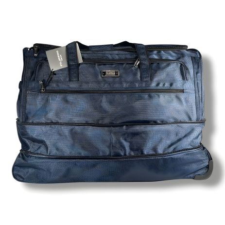 Вмістка та стильна сумка на колесах, синя, 130 л