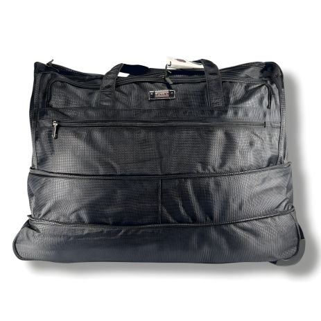 Стильная сумка на колесах, черная, 130 л