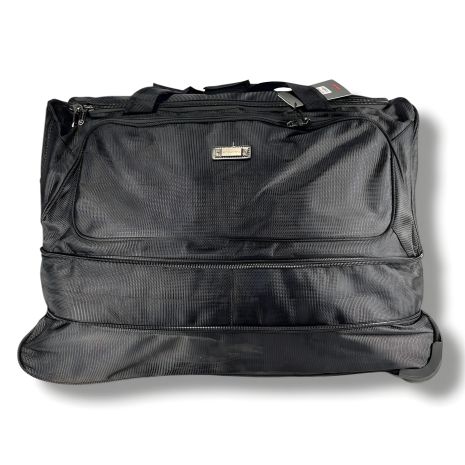 Дорожня сумка на колесах, чорна, 130 л