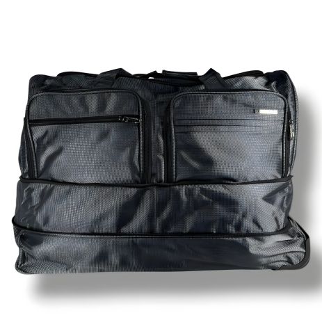 Дорожня сумка на колесах, містка, 110 л, сіра