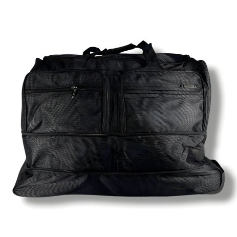 Дорожня сумка на колесах, 110 л, чорна