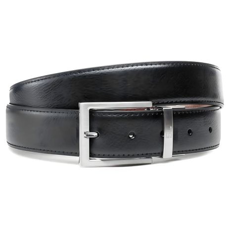 Ремінь чоловічий шкіряний Semi Line Black/Brown (P8231-0 XL) Ремінь чоловічий шкіряний Semi Line Black/Brown (P8231-0 XL)