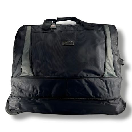 Дорожня сумка на колесах, велика, 140 л, чорна