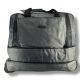 Стильна та містка дорожня сумка на колесах, 90 л, сіра