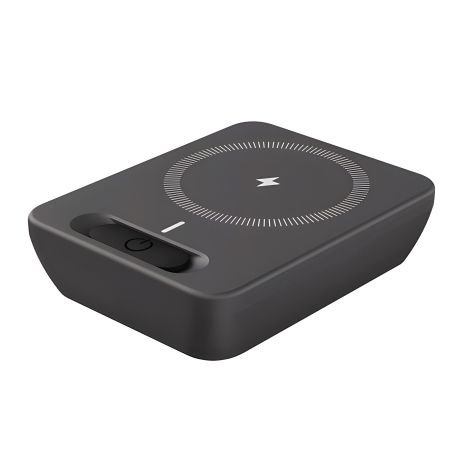 Потужний повербанк 6400 мАг/3,7 В з бездротовою зарядкою 15 Вт для зарядних станцій WT-7011/7012/7013, STORM INTERTOOL WT-7010 Потужний повербанк 6400 мАг/3,7 В з бездротовою зарядкою 15 Вт для зарядних станцій WT-7011/7012/7013, STORM INTERTOOL WT-7010