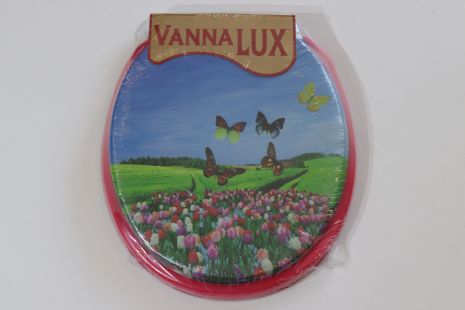 Кришка- сидіння для унітазу м'яка Vanna Lux Туреччина 330072/b49