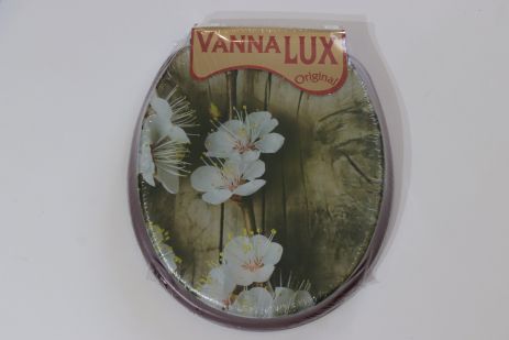 Кришка- сидіння для унітазу м'яка Vanna Lux Туреччина 330072/b47