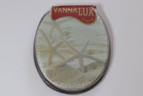 Кришка- сидіння для унітазу м'яка Vanna Lux Туреччина 330072/b43