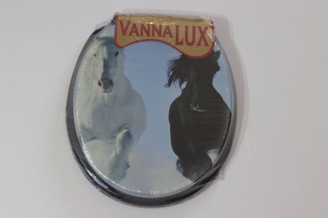 Кришка- сидіння для унітазу м'яка Vanna Lux Туреччина 330072/b35