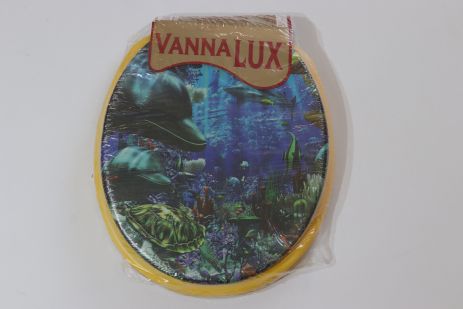 Кришка- сидіння для унітазу м'яка Vanna Lux Туреччина 330072/b31