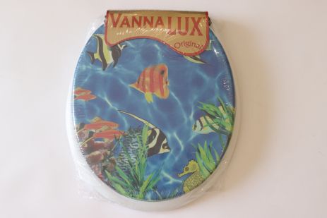 Кришка- сидіння для унітазу м'яка Vanna Lux Туреччина біла w504-1