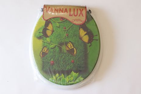 Кришка- сидіння для унітазу м'яка Vanna Lux Туреччина біла w504-7