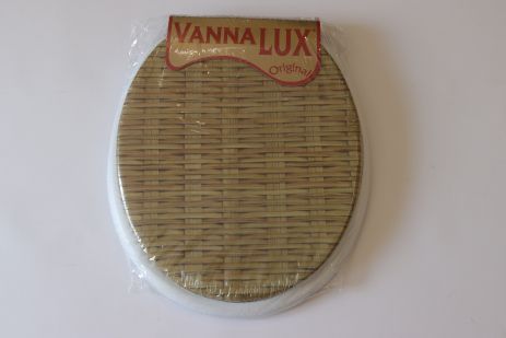 Кришка- сидіння для унітазу м'яка Vanna Lux Туреччина біла w504-8