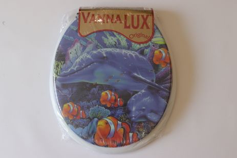 Кришка- сидіння для унітазу м'яка Vanna Lux Туреччина біла w504-9