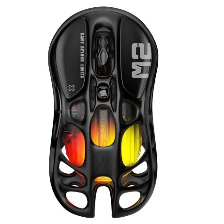 Gravastar Mercury M2 Game Mouse - Stealth Black, (gravastarm2_blk)