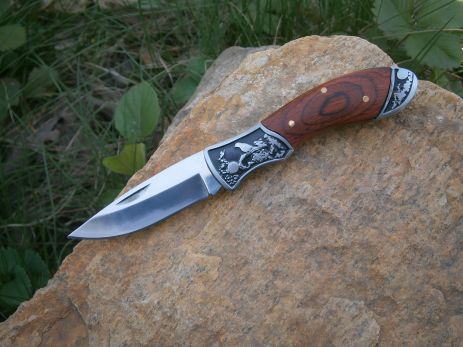 Складной карманный нож Мини Щегол "Щегол" Д-101 в чехле / 16,5 см