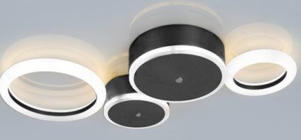 Люстра светодиодная акриловая Sirius N 3834 BK Люстра светодиодная акриловая Sirius N 3834 BK