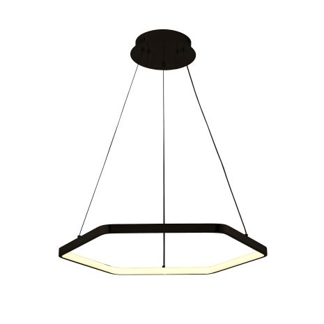 Подвесная светодиодная люстра Sirius LCD3024 BK черная