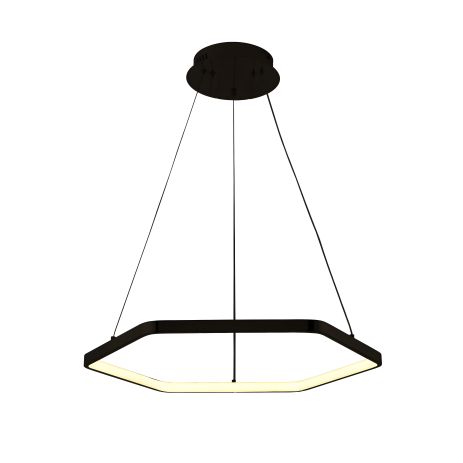 Sirius LCD3024 чорна підвісна світлодіодна люстра BK