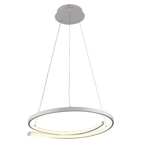 Люстра подвесная светодиодная Sirius LCD3052 WTбелая