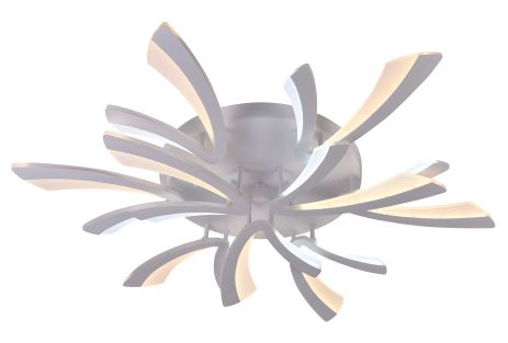 Аcrylic LED люстра Sirius 6042-9 WT 92W