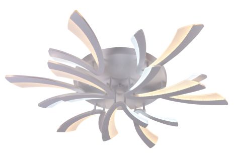 Люстра світлодіодна акрилова Sirius 6042-9 WT 92W