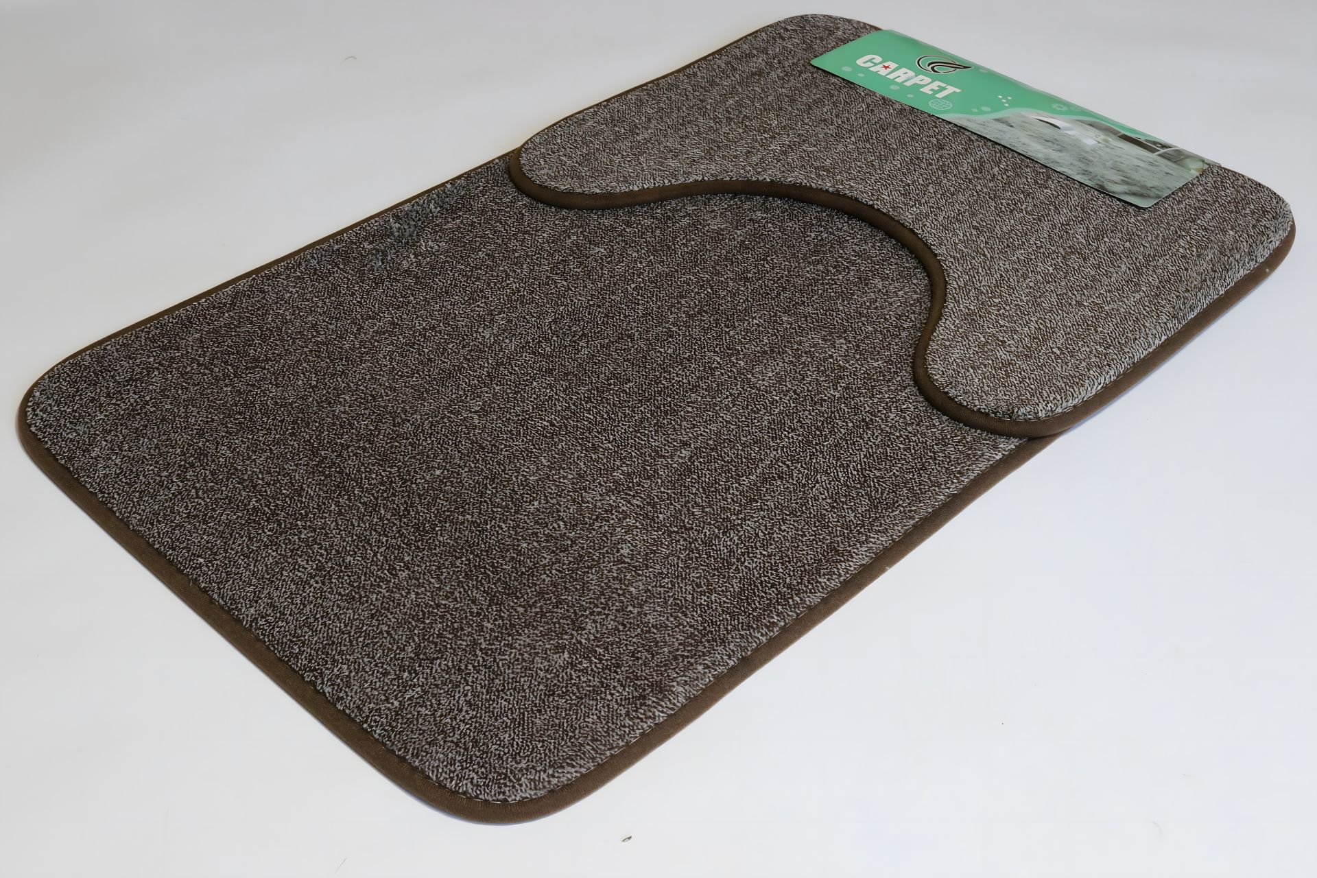 Комплект килимків для ванної та туалету 50x80см 40x50cм Prima 2459/brown Комплект килимків для ванної та туалету 50x80см 40x50cм Prima 2459/brown