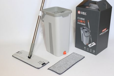 Швабра Cube 010/1 із відром та автоматичним віджимом