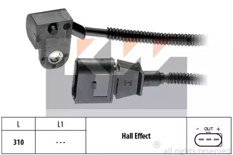Датчик фаз, положения распредвала CHRYSLER SEBRING, DODGE JOURNEY, JEEP PATRIOT, KW (453456)