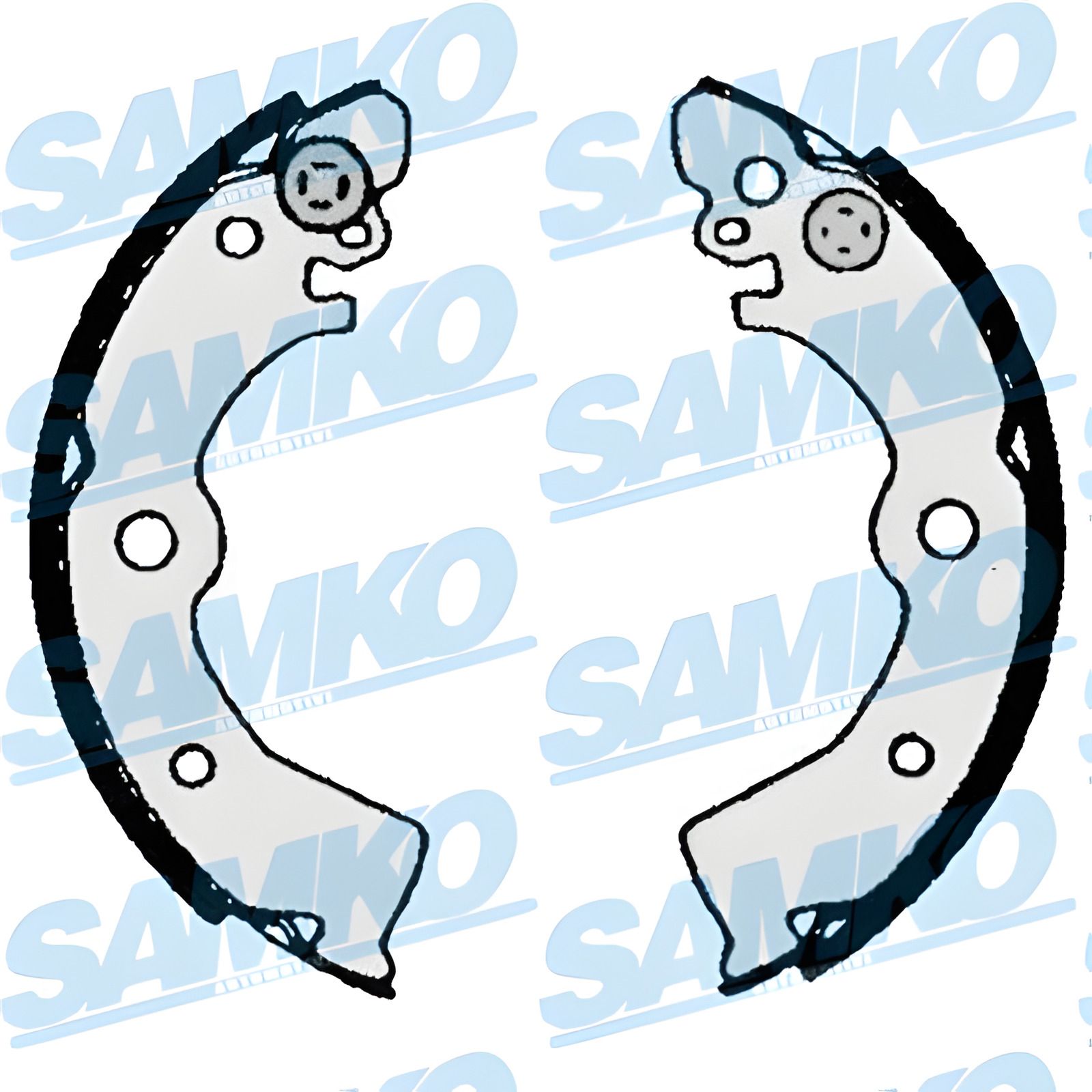 Гальмівних колодок комплект NISSAN SUNNY, NISSAN 200, NISSAN ALMERA, SAMKO (87030) Гальмівних колодок комплект NISSAN SUNNY, NISSAN 200, NISSAN ALMERA, SAMKO (87030)