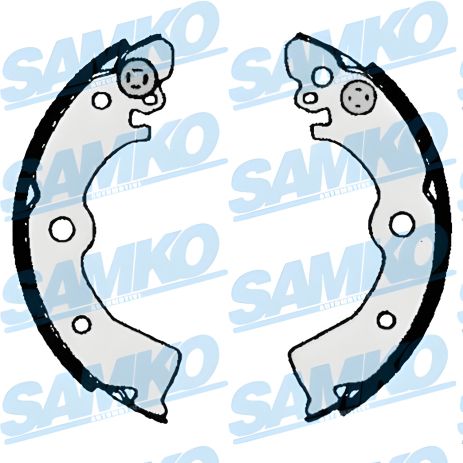 Гальмівних колодок комплект NISSAN SUNNY, NISSAN 200, NISSAN ALMERA, SAMKO (87030) Гальмівних колодок комплект NISSAN SUNNY, NISSAN 200, NISSAN ALMERA, SAMKO (87030)