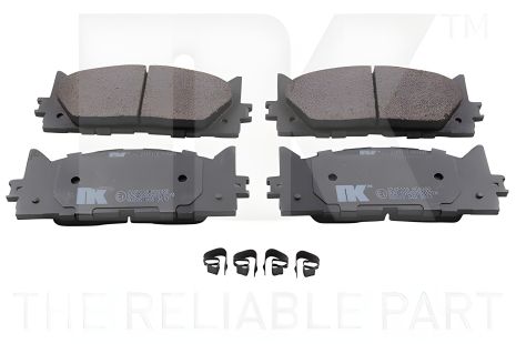 Комплект гальмівних колодок, LEXUS ES, TOYOTA AURION, TOYOTA CAMRY, NK (2245113)