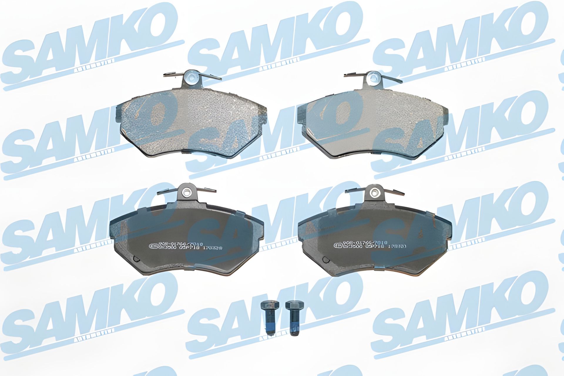 Комплект тормозных колодок для VW Caddy, Seat Cordoba и Seat Arosa от SAMKO (5SP718) Комплект тормозных колодок для VW Caddy, Seat Cordoba и Seat Arosa от SAMKO (5SP718)