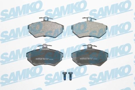Комплект тормозных колодок VW CADDY, SEAT CORDOBA, SEAT AROSA, SAMKO (5SP718)