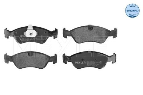 Комплект тормозных колодок DAEWOO NEXIA, OPEL ASTRA, OPEL VECTRA, MEYLE (0252186217)