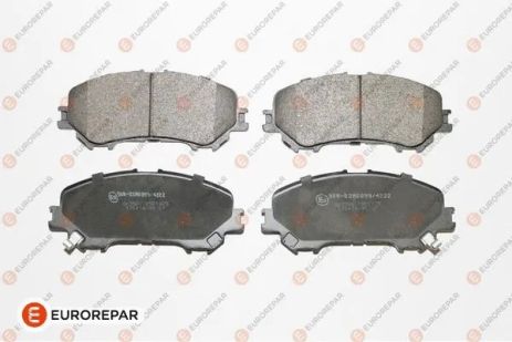 Комплект тормозных колодок RENAULT KADJAR, NISSAN QASHQAI, NISSAN X-TRAIL, EUROREPAR (1667814380)