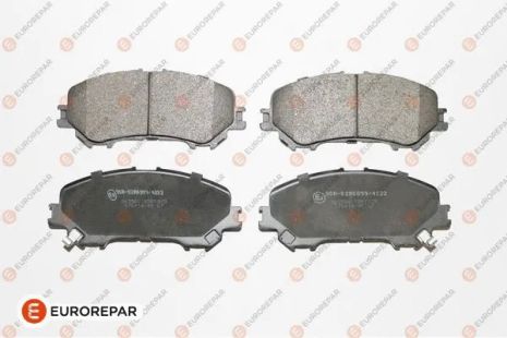 Комплект гальмівних колодок RENAULT KADJAR, NISSAN QASHQAI, NISSAN X-TRAIL, EUROREPAR (1667814380)