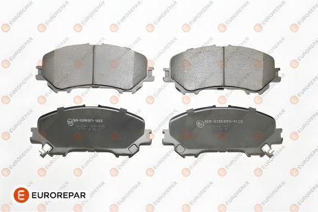 Гальмівні колодки для RENAULT KADJAR, NISSAN QASHQAI, NISSAN X-TRAIL від EUROREPAR (1667814380)
