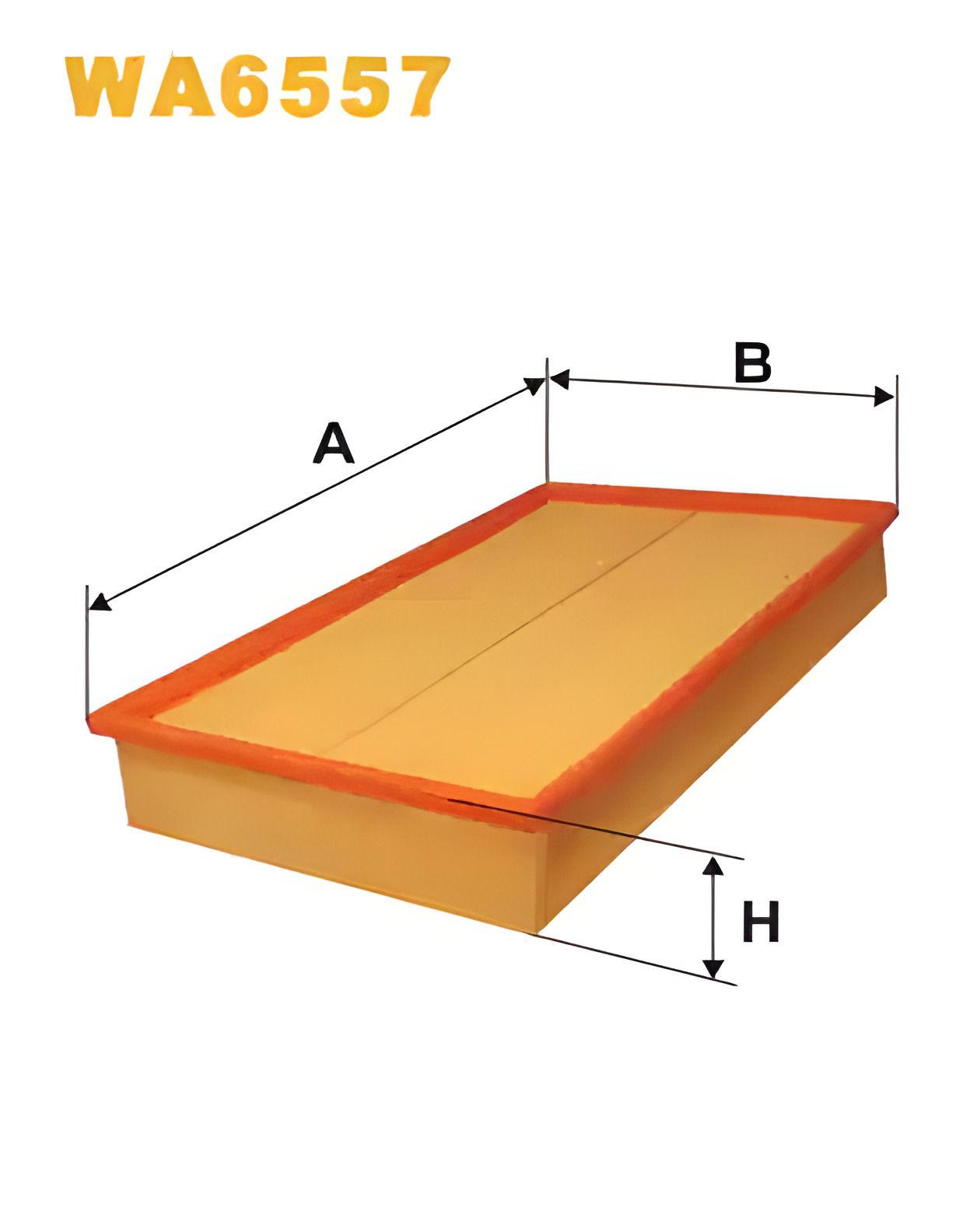 Фільтр повітряний для VOLVO S80, VOLVO V70 від WIX FILTERS (WA6557) Фільтр повітряний для VOLVO S80, VOLVO V70 від WIX FILTERS (WA6557)