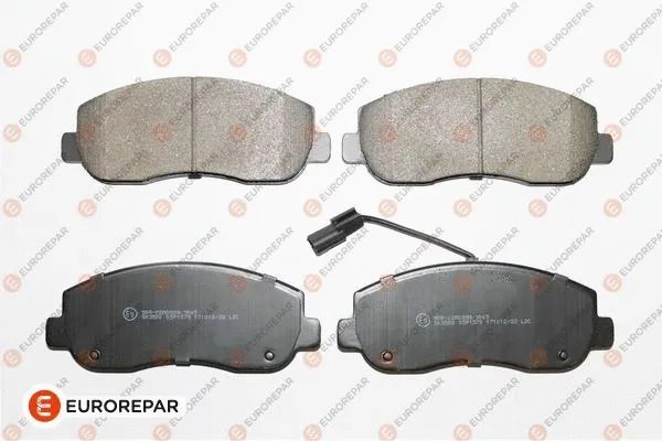 Комплект гальмівних колодок NISSAN INTERSTAR, OPEL MOVANO, RENAULT MASTER, EUROREPAR (1617286480) Комплект гальмівних колодок NISSAN INTERSTAR, OPEL MOVANO, RENAULT MASTER, EUROREPAR (1617286480)