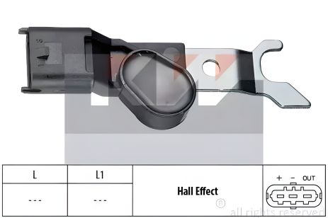 Датчик положення фаз, распредвала OPEL ASTRA, OPEL OMEGA, KW (453310) Датчик положення фаз, распредвала OPEL ASTRA, OPEL OMEGA, KW (453310)