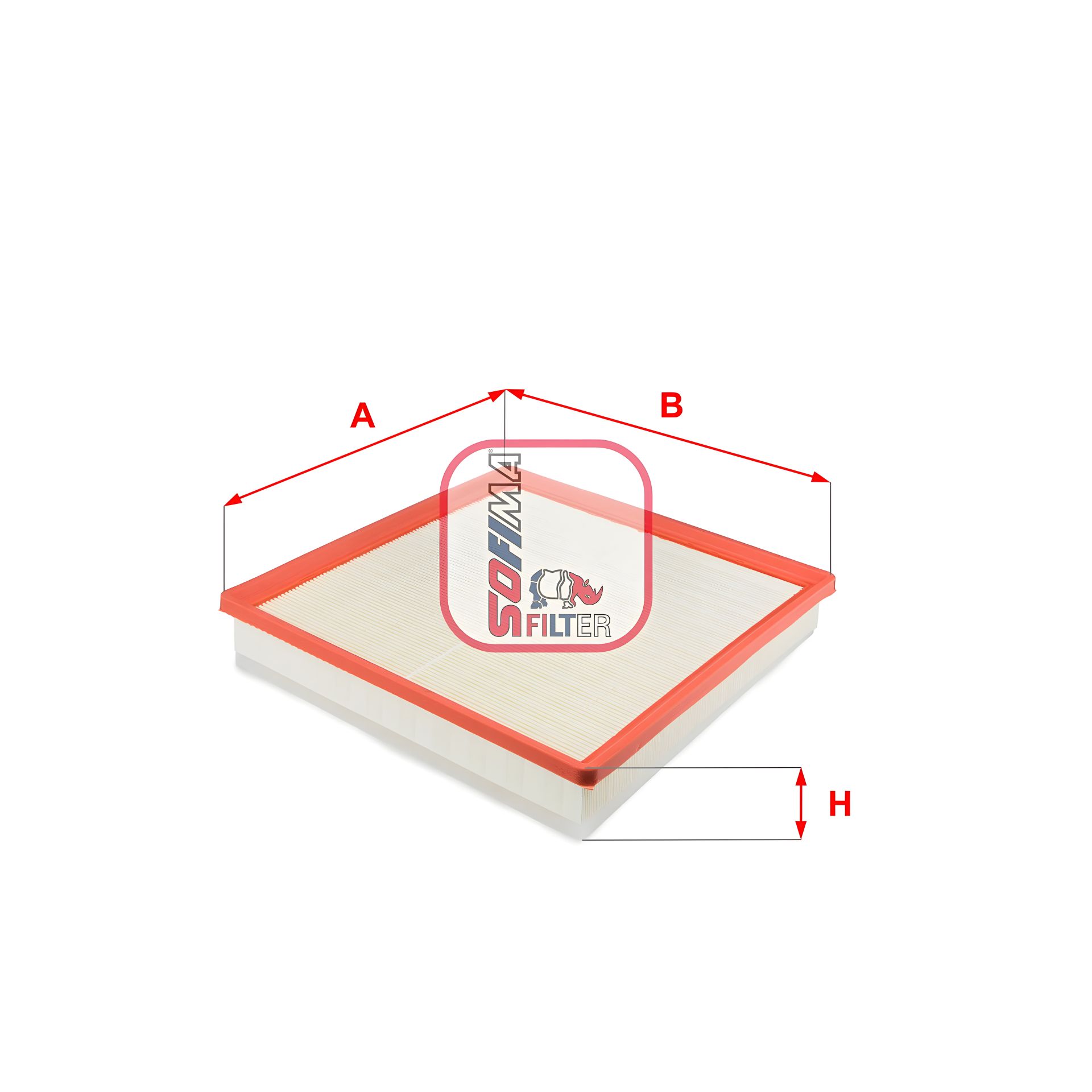 Повітряний фільтр NISSAN PRIMASTAR, OPEL VIVARO, RENAULT TRAFIC, SOFIMA S3465A Повітряний фільтр NISSAN PRIMASTAR, OPEL VIVARO, RENAULT TRAFIC, SOFIMA S3465A