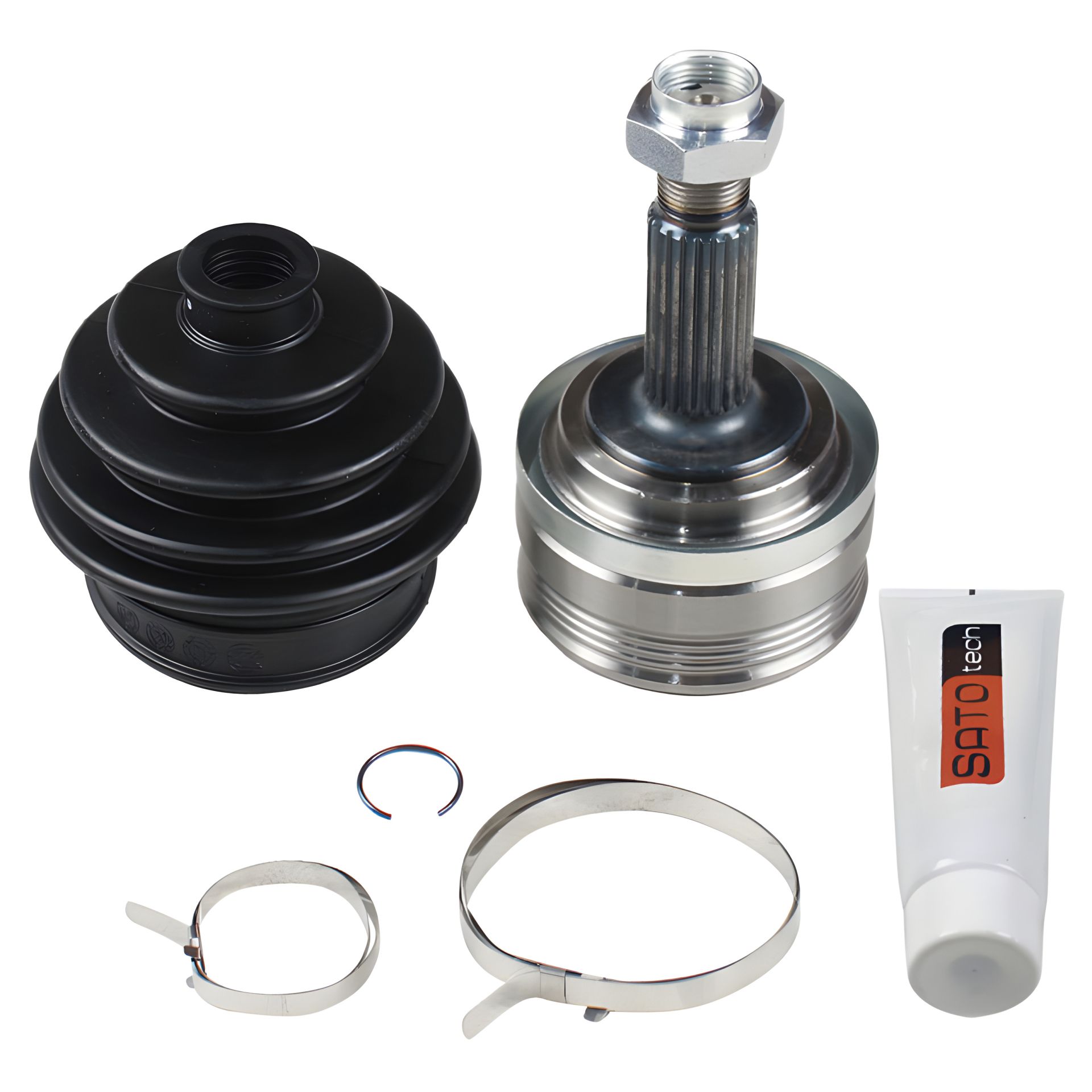 Зовнішній ШРУС для LADA 2108-2115 (22/22) 50мм/81мм, SATO TECH (CV30642) Зовнішній ШРУС для LADA 2108-2115 (22/22) 50мм/81мм, SATO TECH (CV30642)