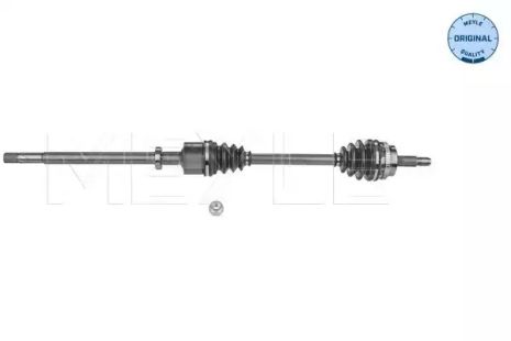 Вал приводной, полуось ПР. NISSAN INTERSTAR, OPEL MOVANO, RENAULT MASTER, MEYLE (16144980049)