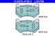 Комплект тормозных колодок AUDI Q5, ATE (13047047002)
