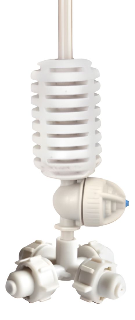 Антидренажная подвесная установка с клапаном Presto-PS и микроджетом Туман (40301)